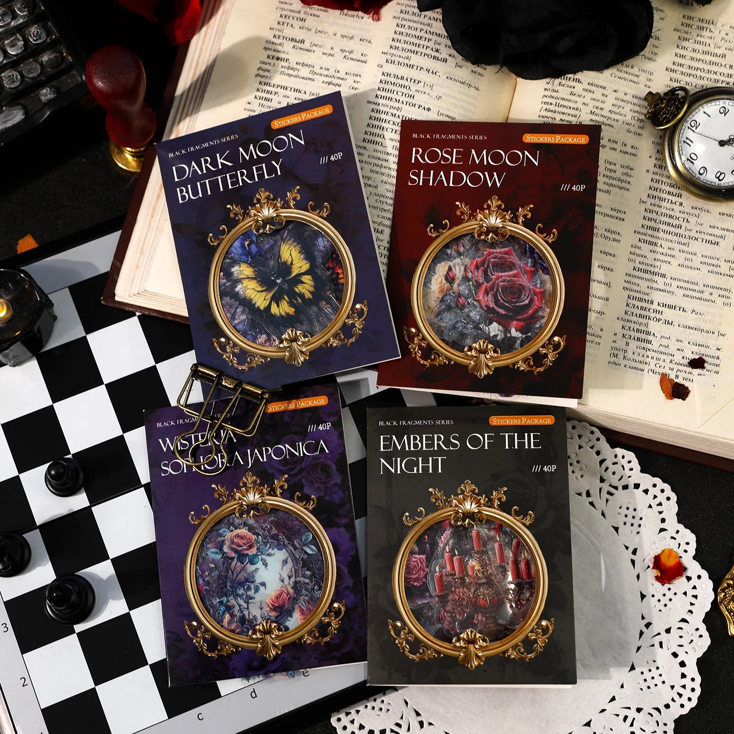 Gothic Moonlight Sticker Pack