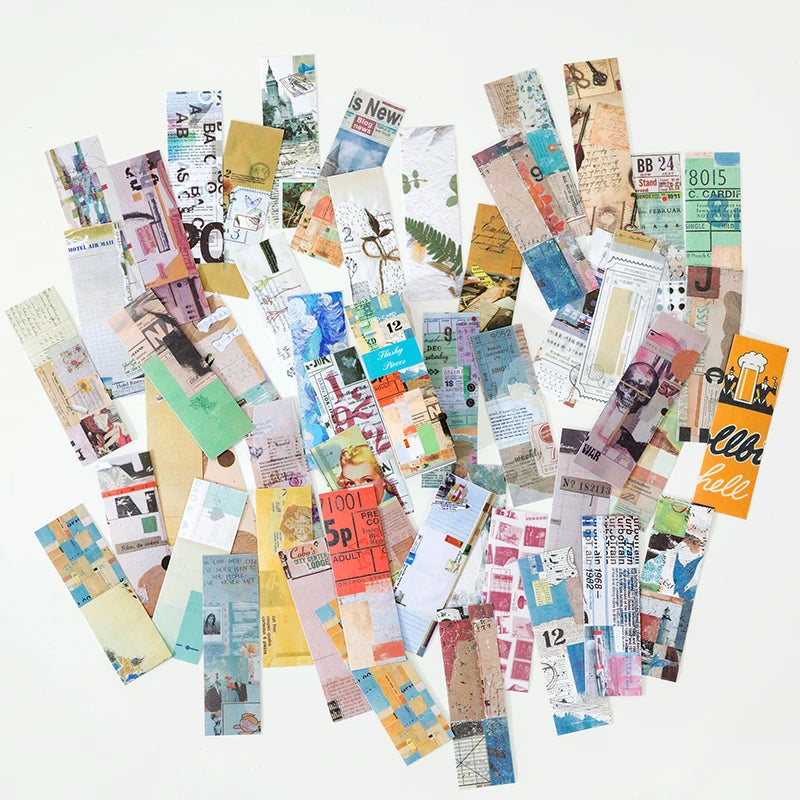 Vintage Ephemera Bookmark Paper Set