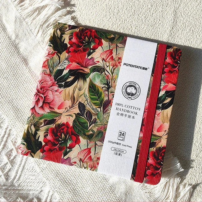 POTENTATE 100% Cotton Watercolor Sketchbook & Journal