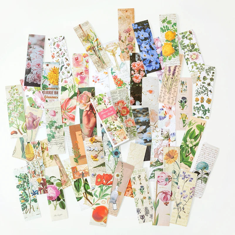 Vintage Ephemera Bookmark Paper Set