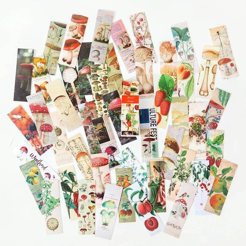 Vintage Ephemera Bookmark Paper Set