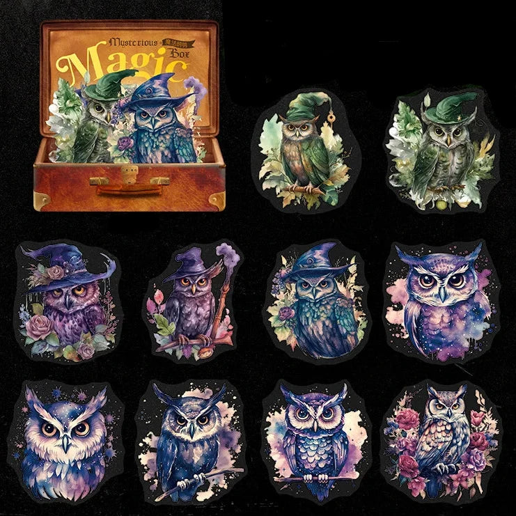 Mysterious Magic Box Ephemera Sticker Collection 🔮✨