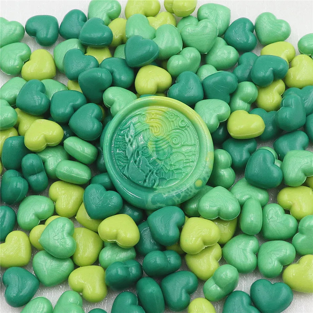 Heart-Shaped Sealing Wax Beads