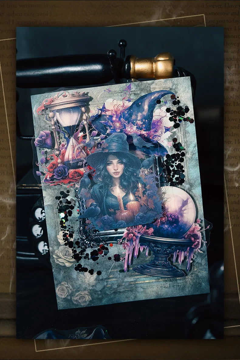 Mysterious Magic Box Ephemera Sticker Collection 🔮✨