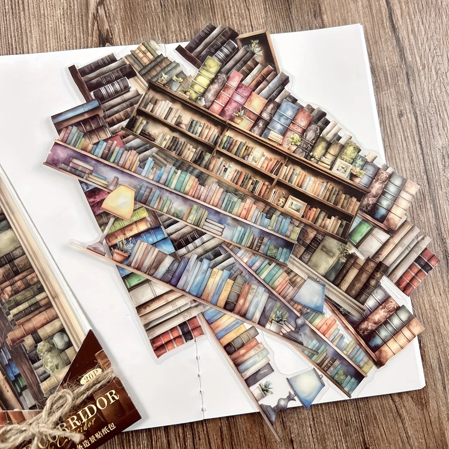 Life Corridor PET Landscape Sticker Pack
