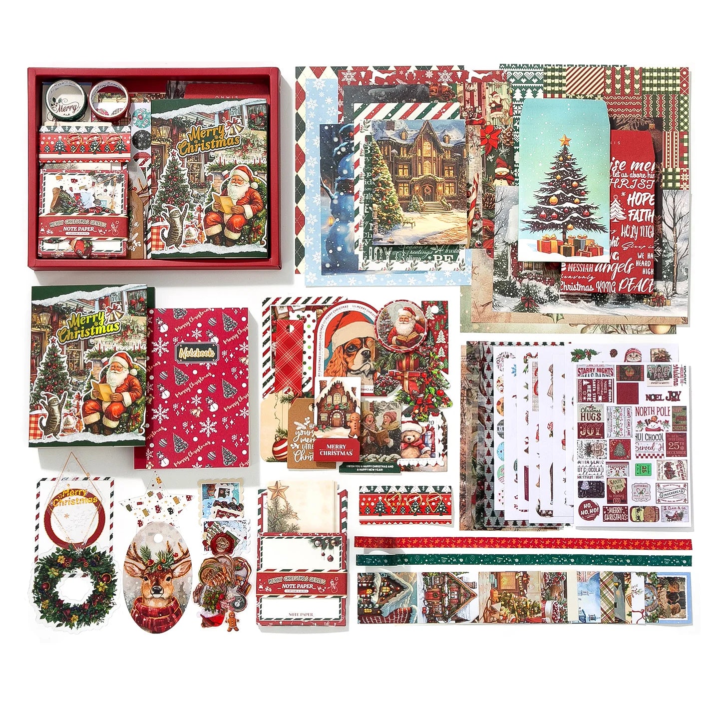 Merry Christmas Scrapbooking Box
