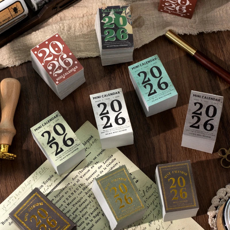 Mini Poetry 2026 Daily Calendar Series