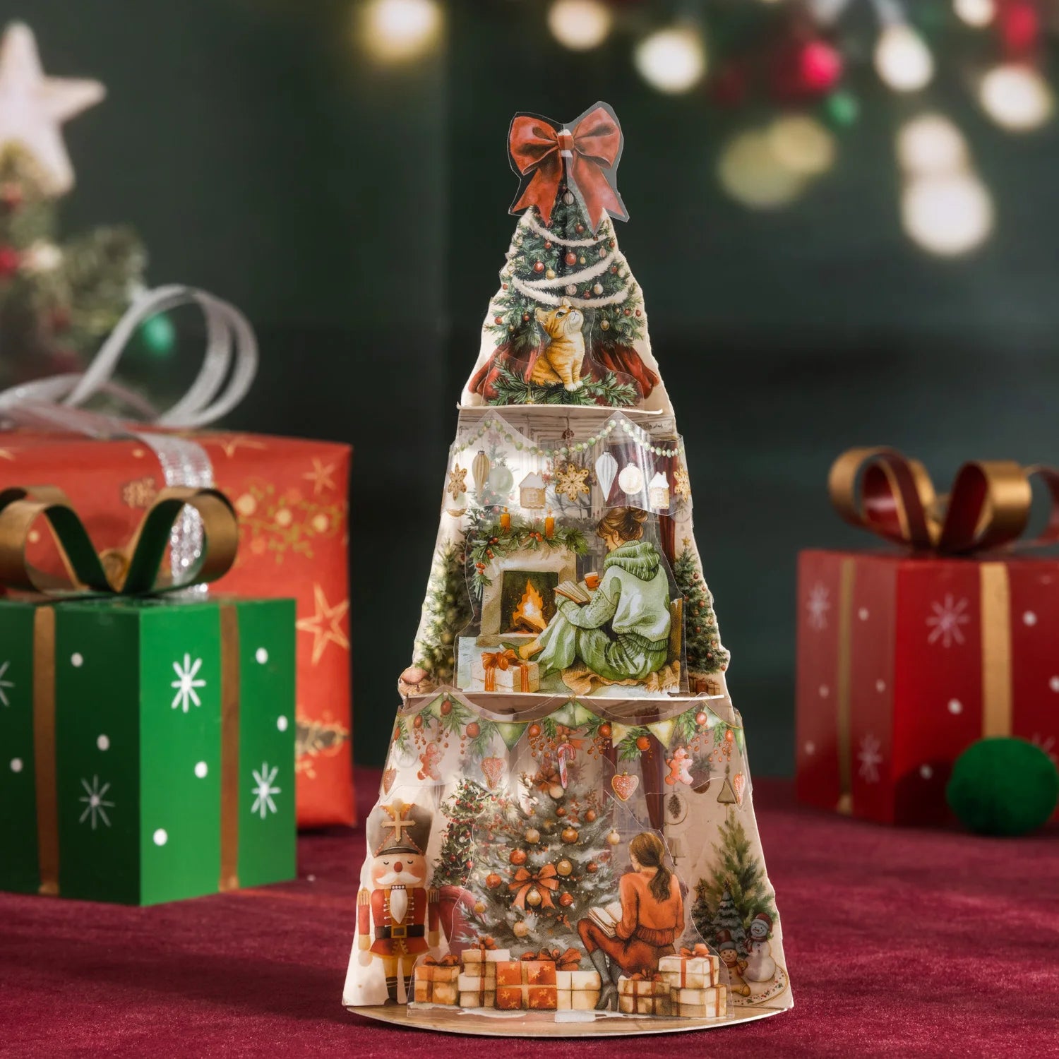 Christmas Book Sticker Set