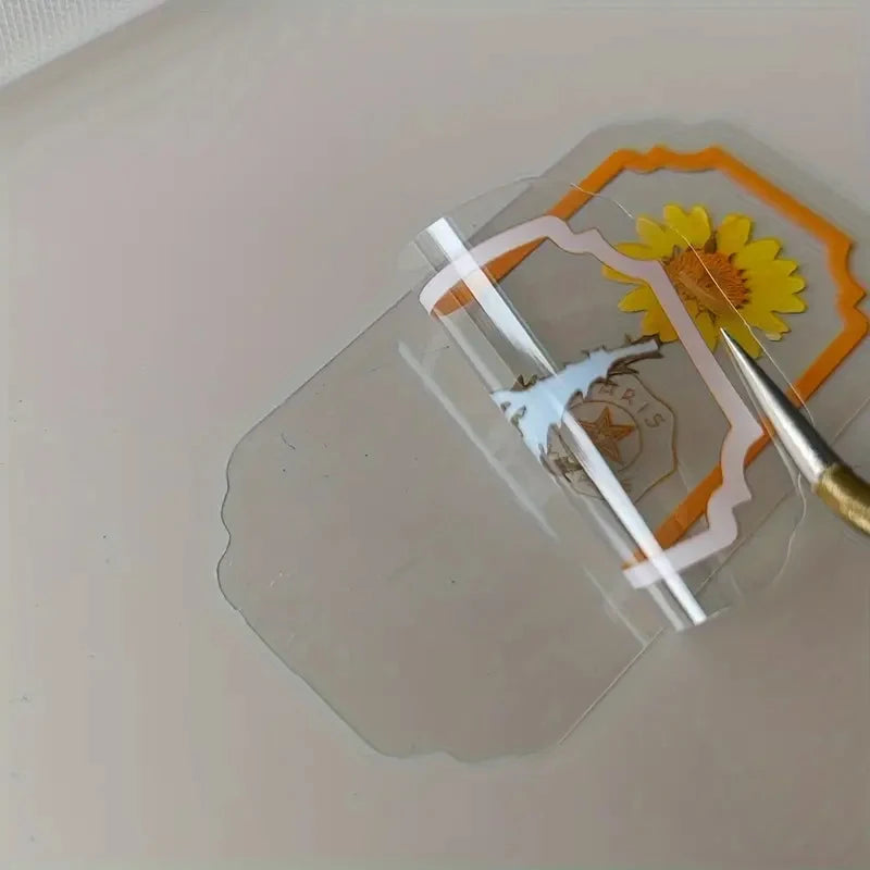 Vintage Botanical Label Sticker Set