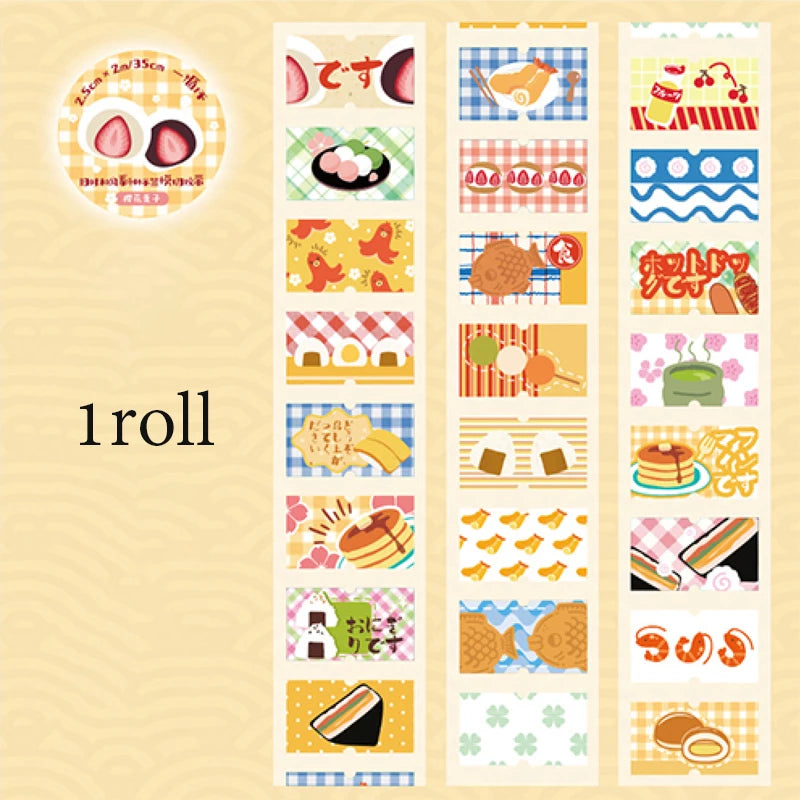 Kawaii Japanese Washi Sticker Tape