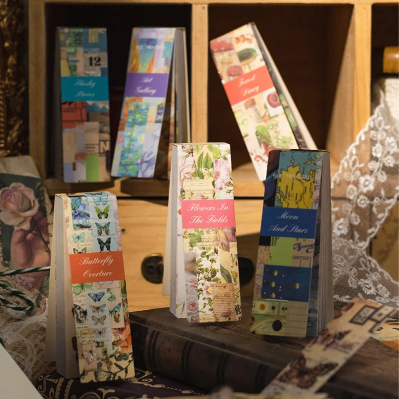 Vintage Ephemera Bookmark Paper Set