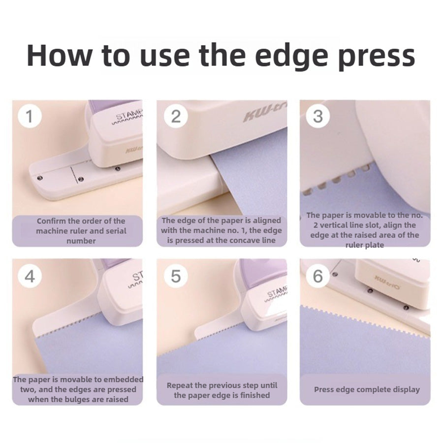 Stamp Pattern Edge Press