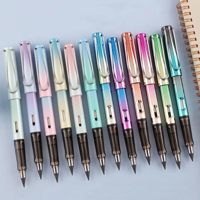 New Unlimited Pencil No Ink Magic Pencils for Writing Art Sketch Stationery Kawaii Portable Replaceable Pen School Supplies for Journaling &amp; Scrapbooking - PaperWrld