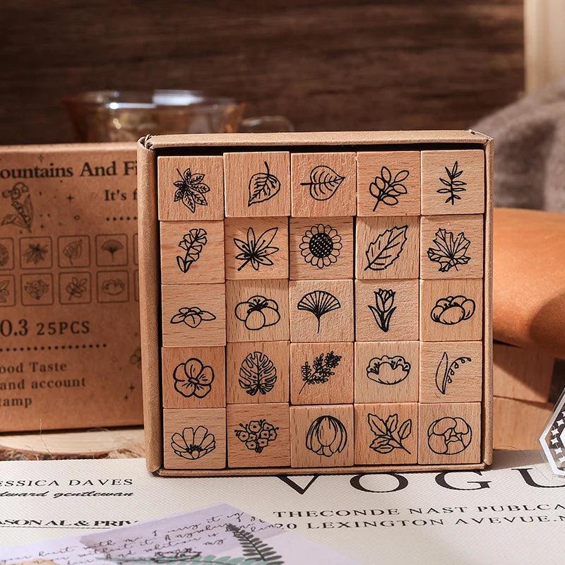 Enchanted Impressions Wooden Stamp Set