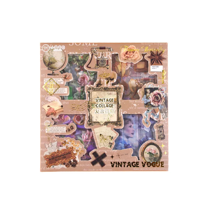 Vintage Vogue PET Sticker Collection