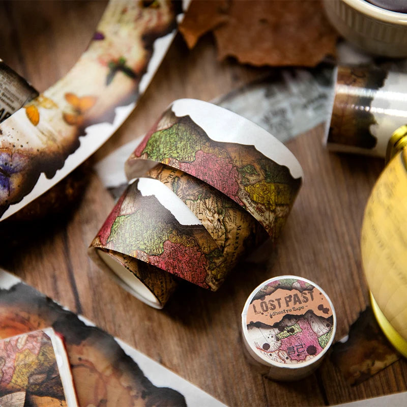 Gestanztes Vintage Washi Tape