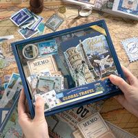 Global Travel Scrapbooking Box