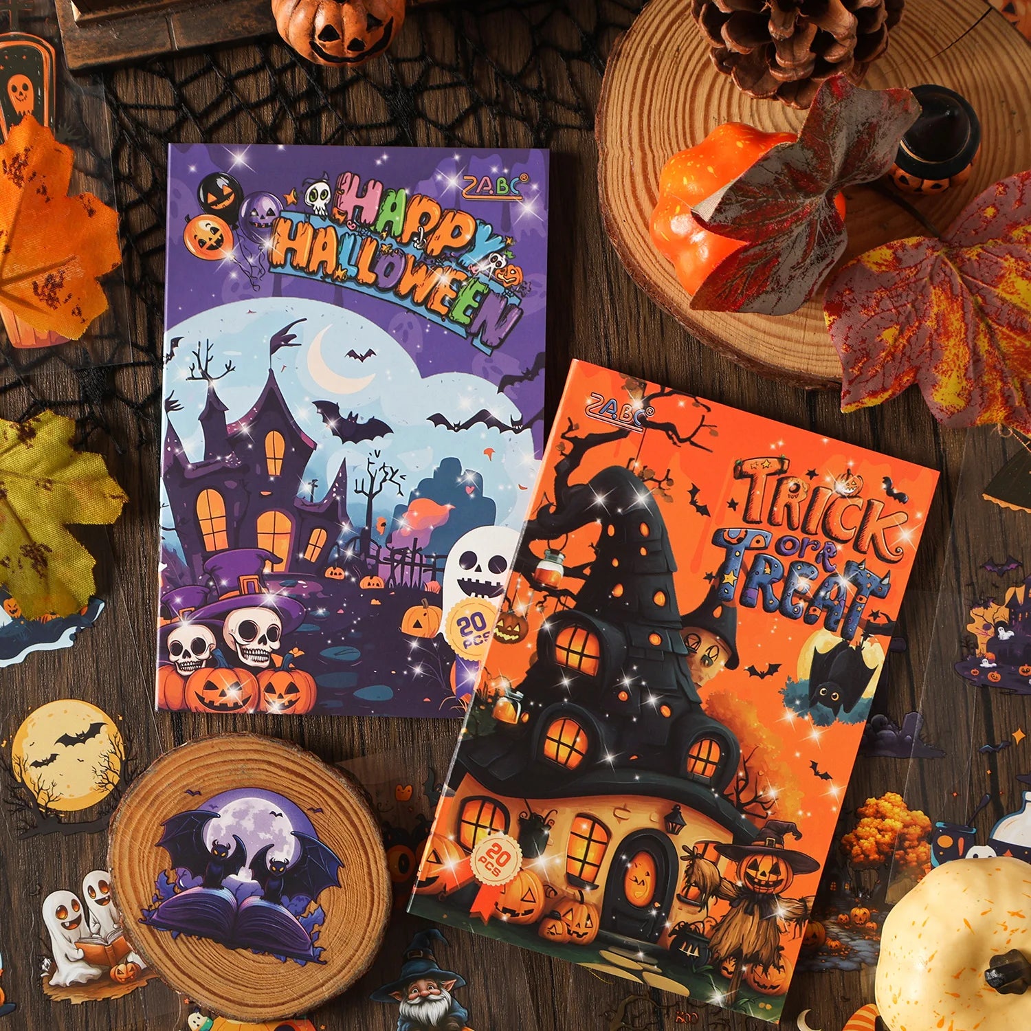 Halloween Castle PET Sticker Book