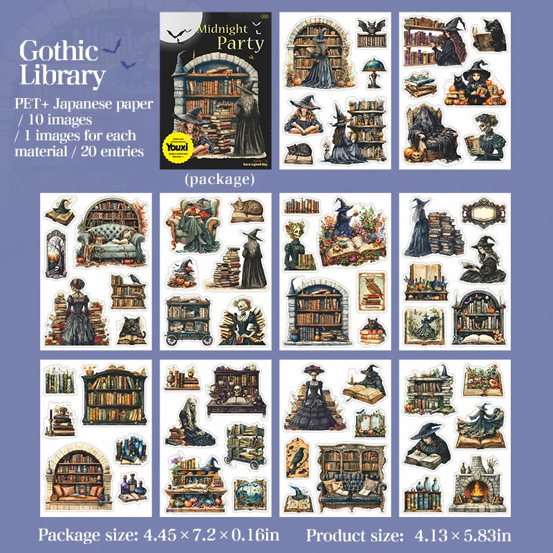 Midnight Party Sticker Book