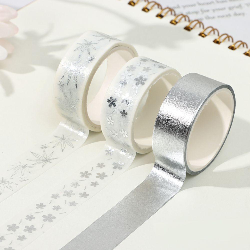 Decorative Gold and Silver Washi Tape Set