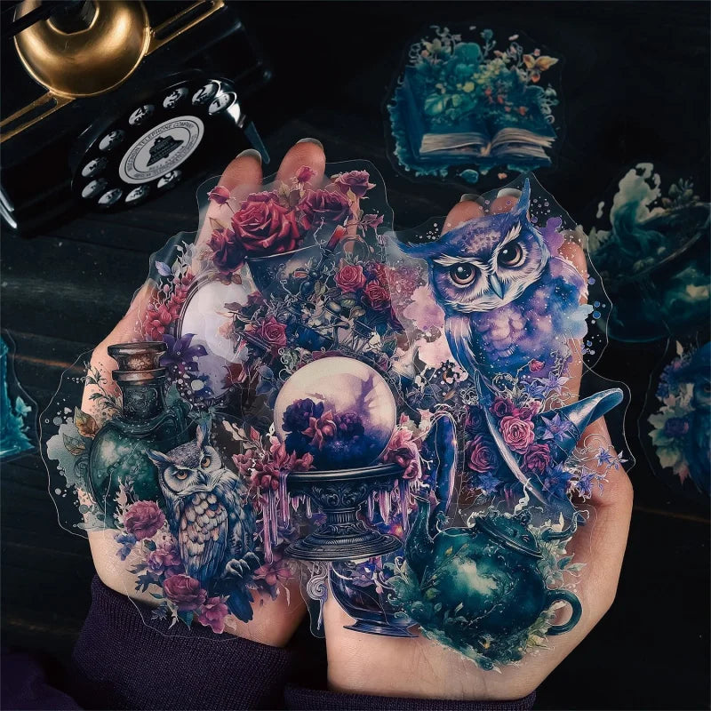 Mysterious Magic Box Ephemera Sticker Collection 🔮✨