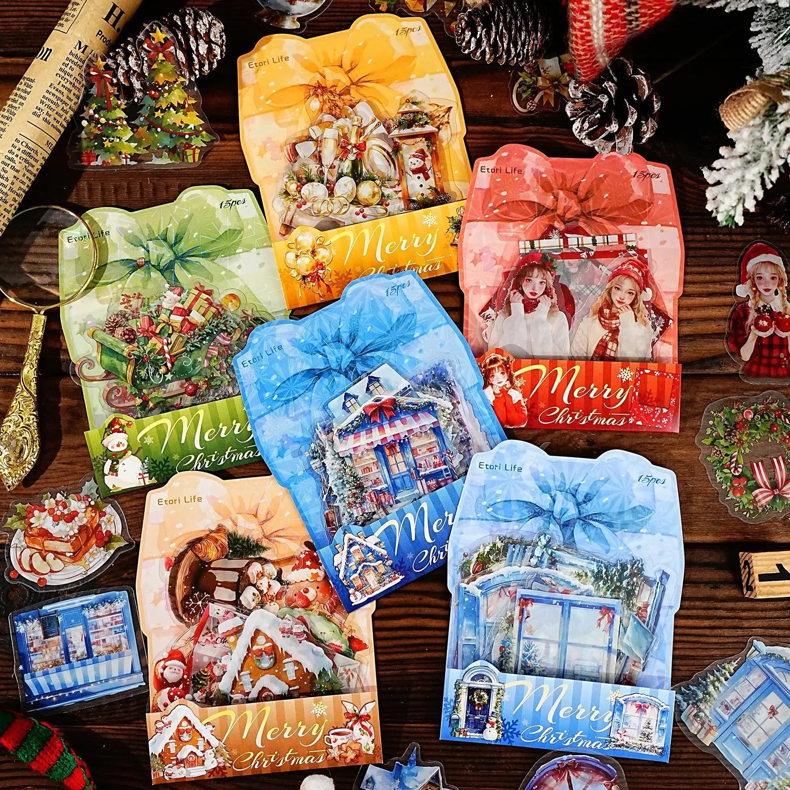 Holiday PET Sticker Pack