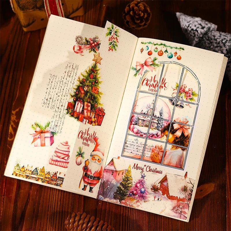 Christmas Sticker & Paper Book