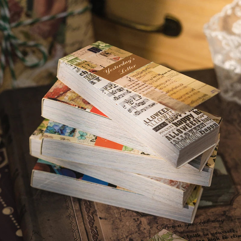 Vintage Ephemera Bookmark Paper Set