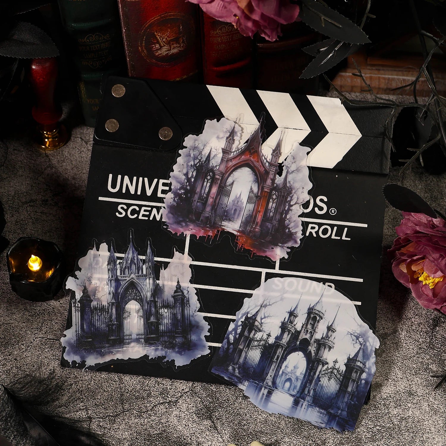 Dark Gate – Gothic Castle PET Sticker Set