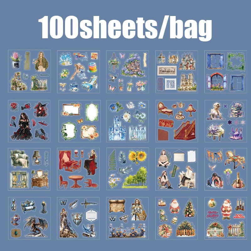 Creative World Sticker Gift Box