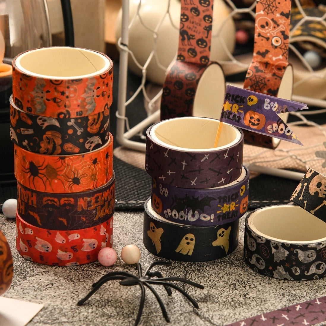 Halloween Spooky Washi Tape Set