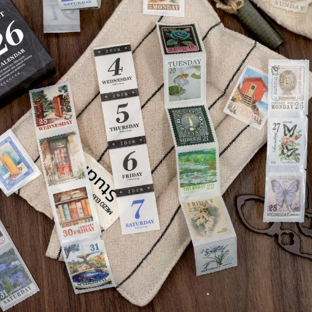 365 Days of Life Washi Tape Calendar Stickers