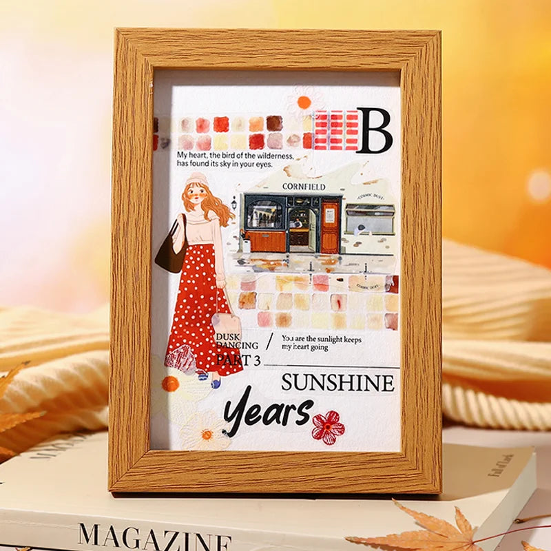 Orange Flavored Girl – PET Sticker Book