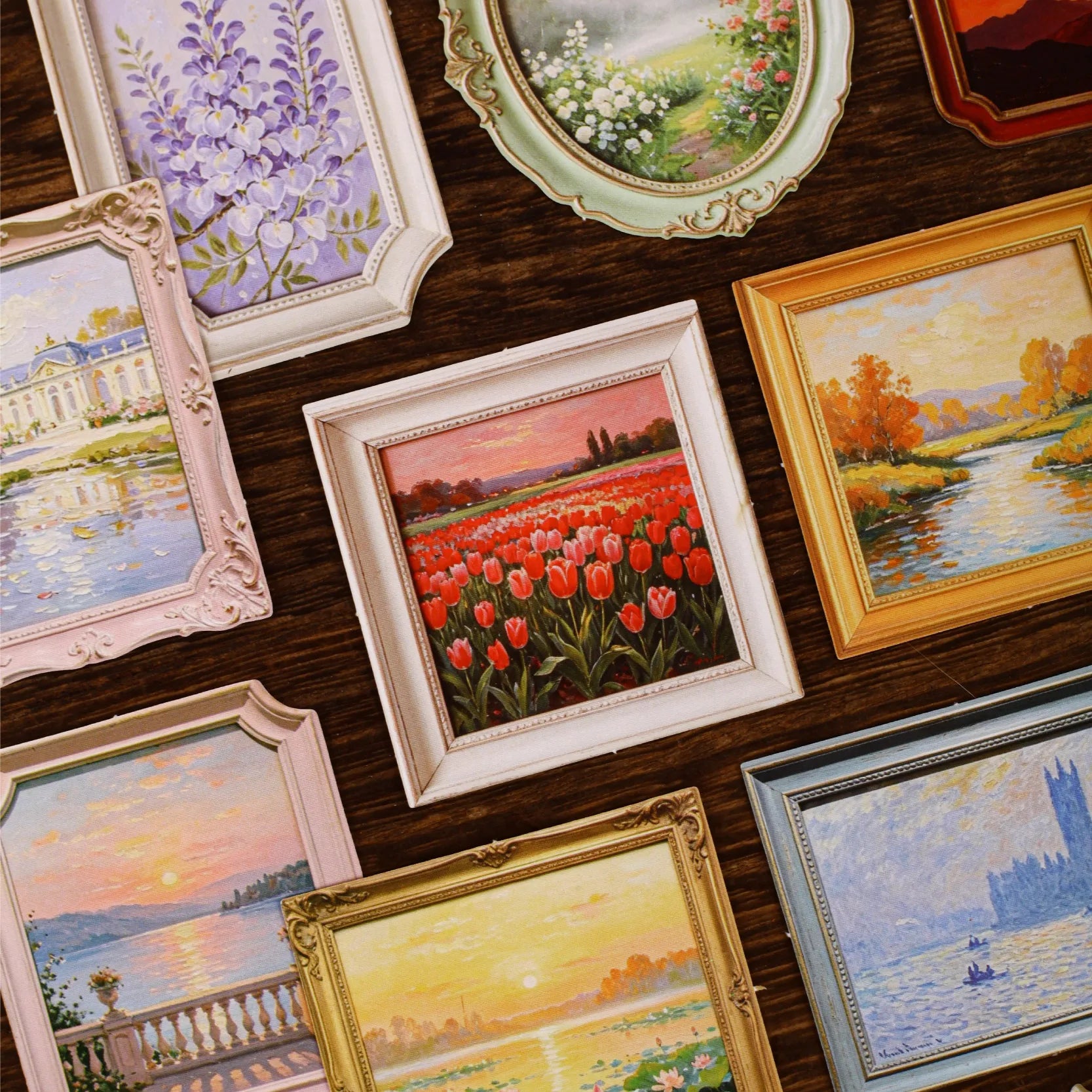 Gilded Gallery Frame Sticker Pack