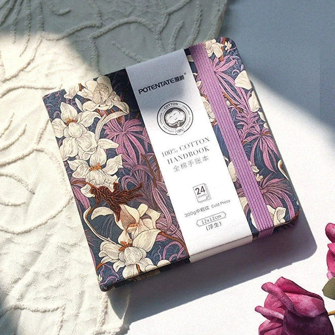 POTENTATE 100% Cotton Watercolor Sketchbook & Journal