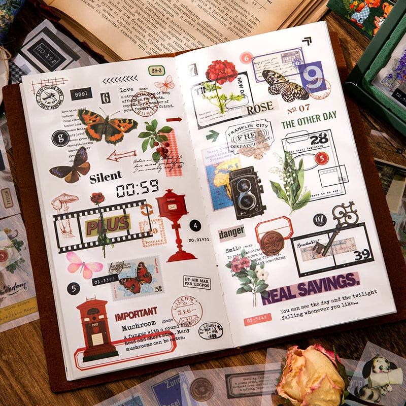 Narrative Poetry PET Sticker Collection