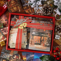 Neon Christmas Eve Scrapbook Box