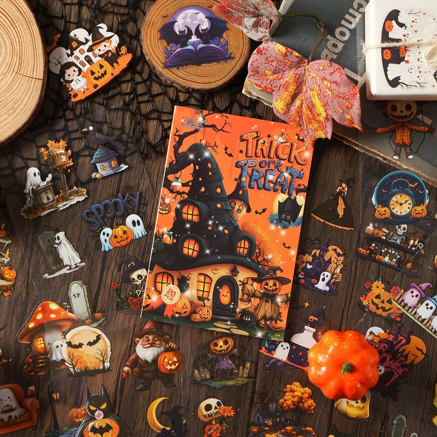 Halloween Castle PET Sticker Book