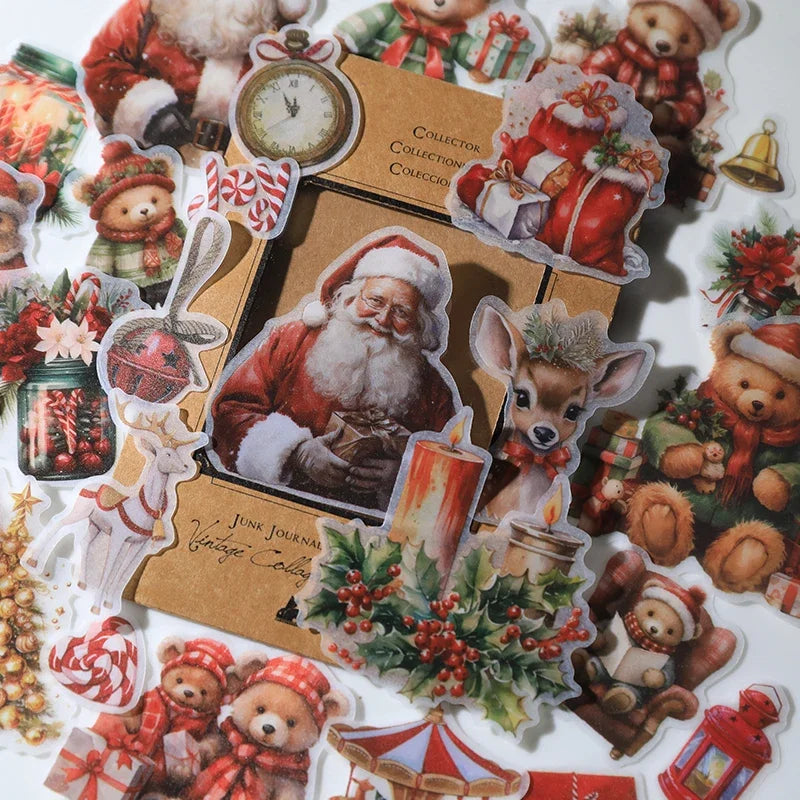 Vintage Christmas Sticker Pack