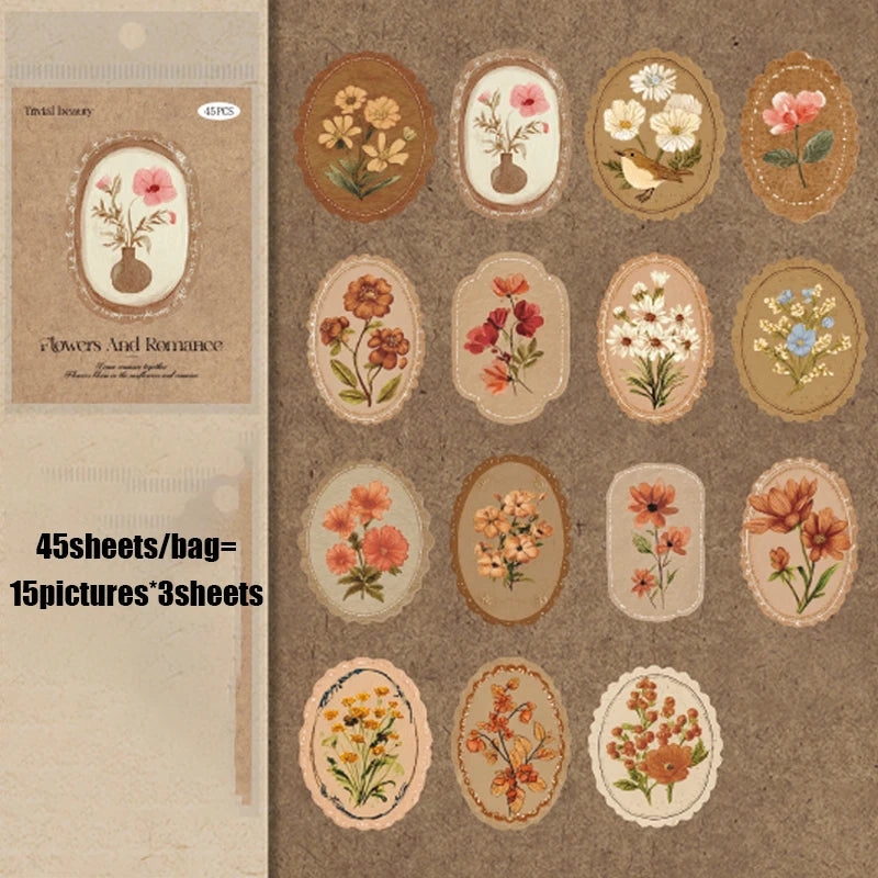 Mr. Paper Serene Florals Sticker Pack