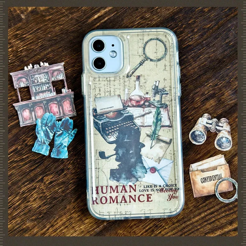 Vintage Mystery Detective Stickers