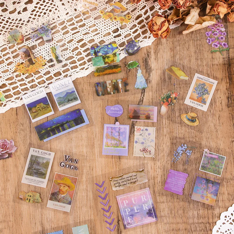 Vintage Vogue PET Sticker Collection