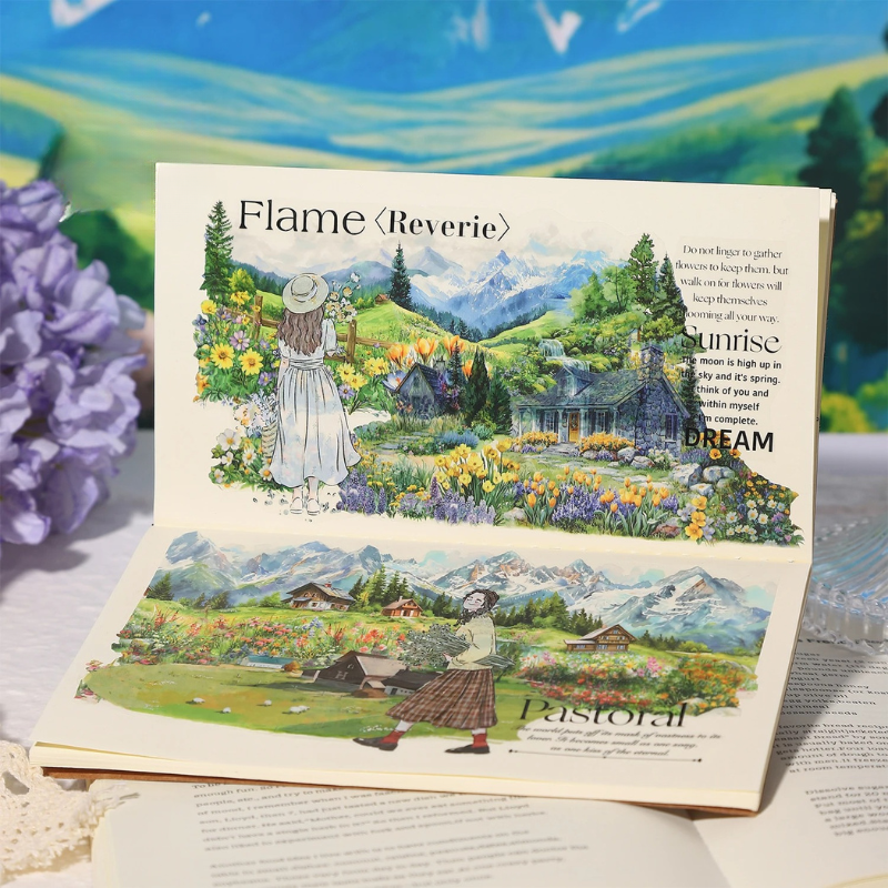 Small Town in the Wild PET Washi Tape