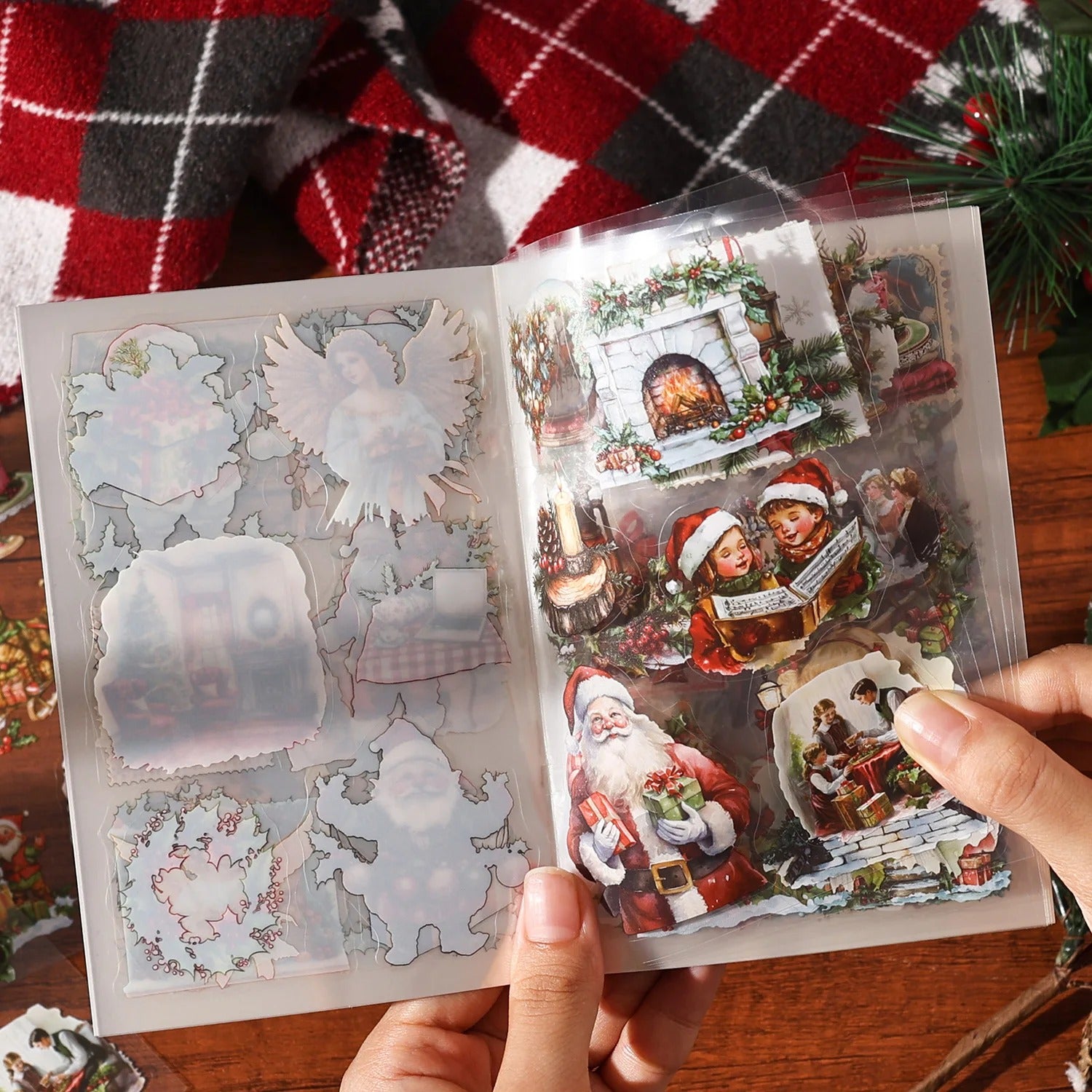 Christmas Fantasy Sticker Book