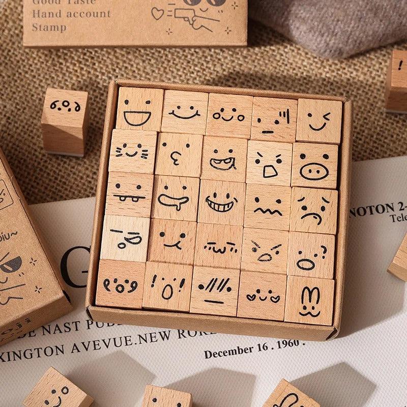 Enchanted Impressions Wooden Stamp Set