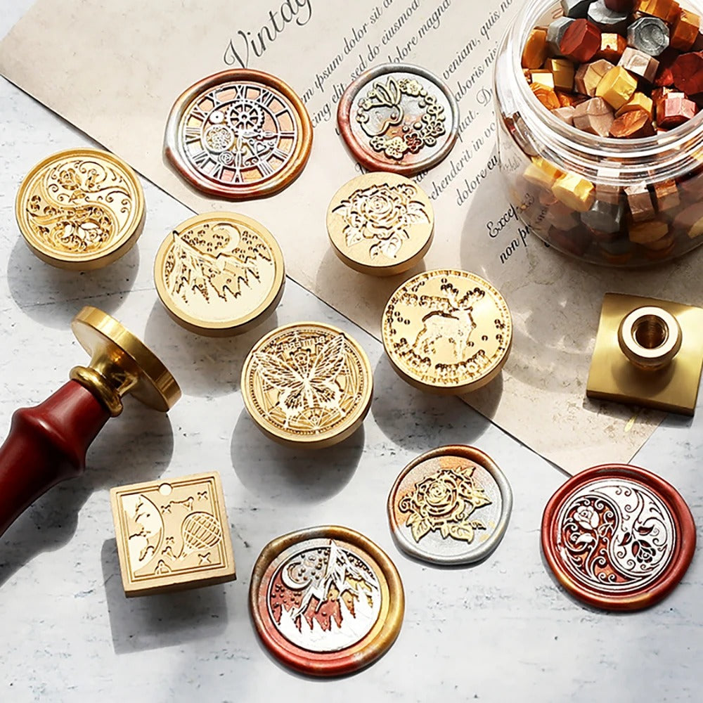 Nature-Inspired Wax Seal Stamps