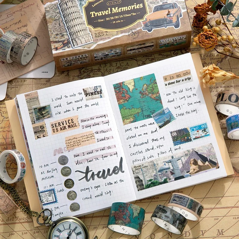 Vintage Washi Tape Set