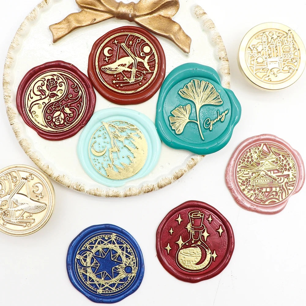 Nature-Inspired Wax Seal Stamps