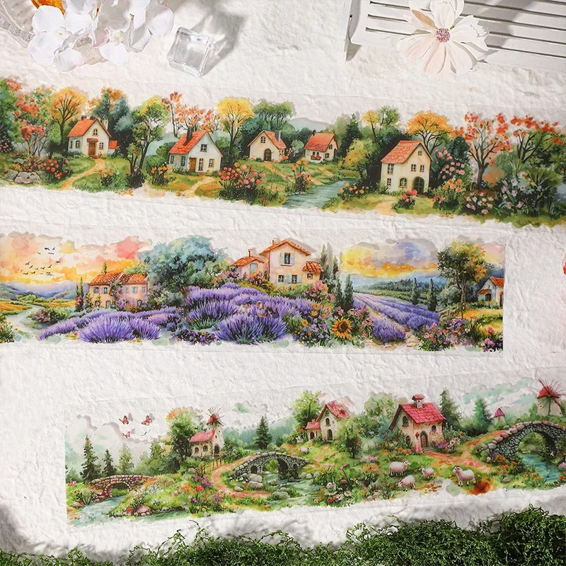 Small Town in the Wild PET Washi Tape