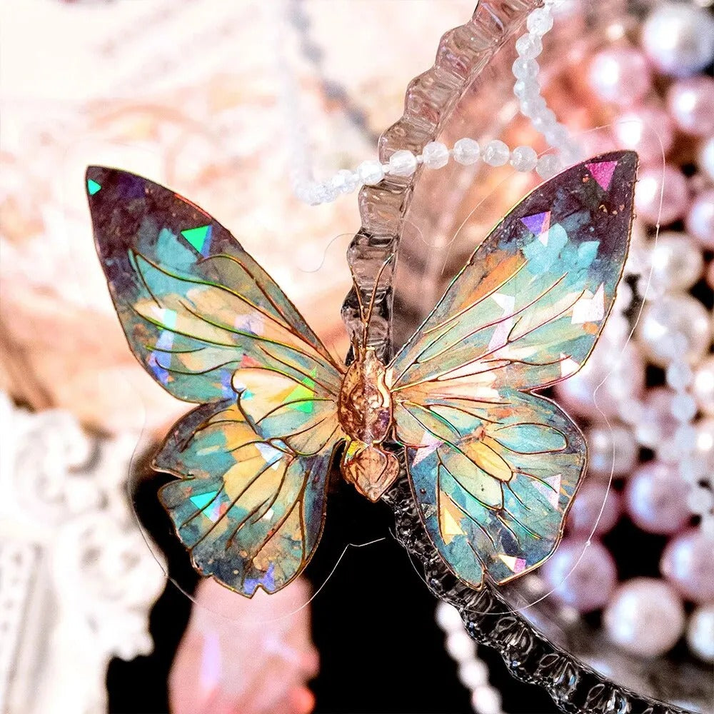 Holographic Butterfly Stickers